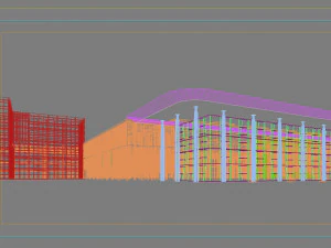 office building 006 3D Model