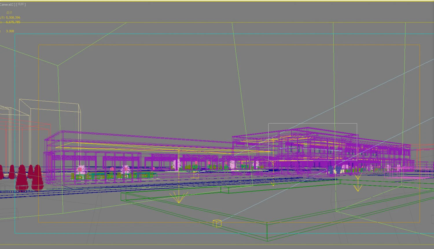 office building 007 3D Model .c4d .max .obj .3ds .fbx .stl .blend 