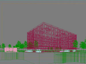 office building 008 3D Model