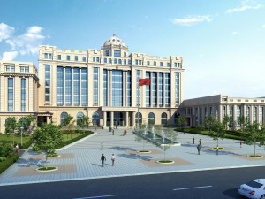 office building 009 Modèle 3D