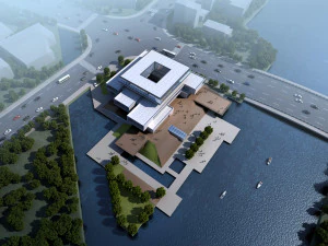 pr&eacute;dio de escrit&oacute;rios 010 Modelo 3D