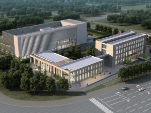 pr&eacute;dio de escrit&oacute;rios 011 Modelo 3D