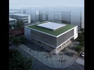 office building 012 3Dモデル