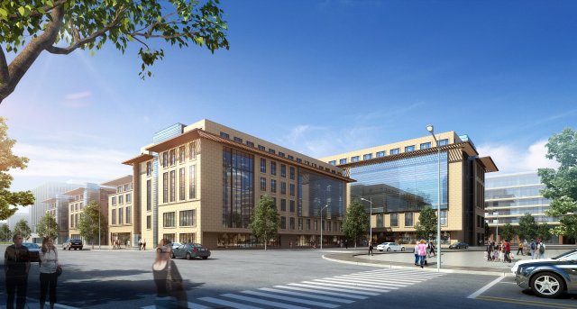 office building 013 3D 모델 .c4d .max .obj .3ds .fbx .stl .blend 
