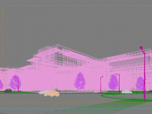 office building 013 3D 모델