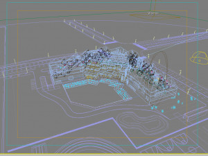 office building 014 3D 模型