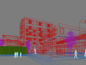 office building 015 Model 3D