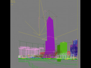 office skyscraper building 004 3D-Modell