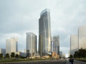 office skyscraper building 005 3D-Modell