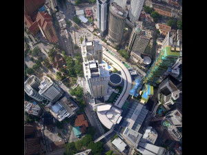 edif&iacute;cio de arranha-c&eacute;u de escrit&oacute;rio 005 Modelo 3D