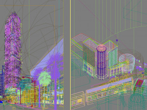 office skyscraper building 005 3D Model