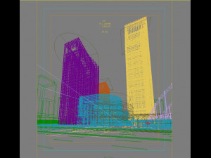 office skyscraper building 007 3D 模型