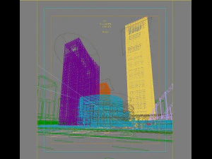 office skyscraper building 007 3D Model