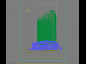office skyscraper building 008 3D मॉडल