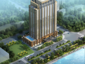 office skyscraper building 009 3D Model