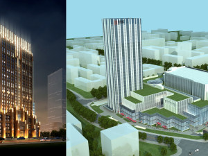 office skyscraper building 010 3D-Modell