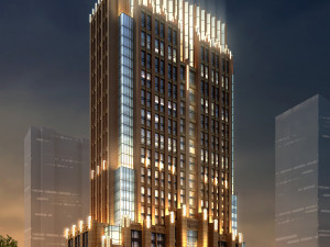 office skyscraper building 010 Modèle 3D