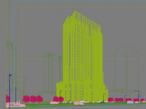 office skyscraper building 010 Modèle 3D