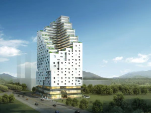 office skyscraper building 011 3D Model