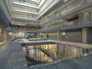 office skyscraper building 011 3D Model