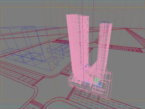 office skyscraper building 011 3D Model