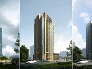 office skyscraper building 012 3D-Modell