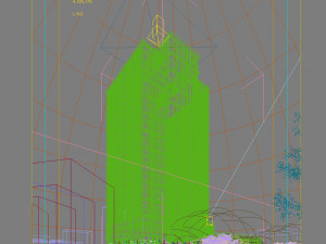 office skyscraper building 012 3D Model