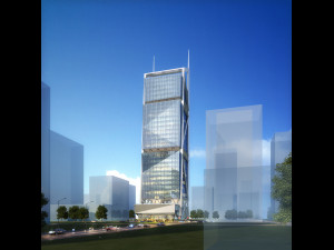 office skyscraper building 013 Modello 3D