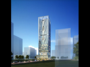 office skyscraper building 013 Modello 3D