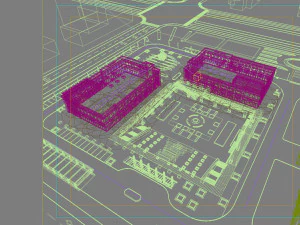 office skyscraper building 014 3D Model