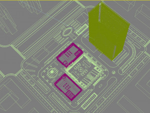 office skyscraper building 014 3D Model