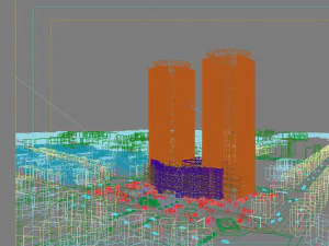 office skyscraper building 016 3D Model