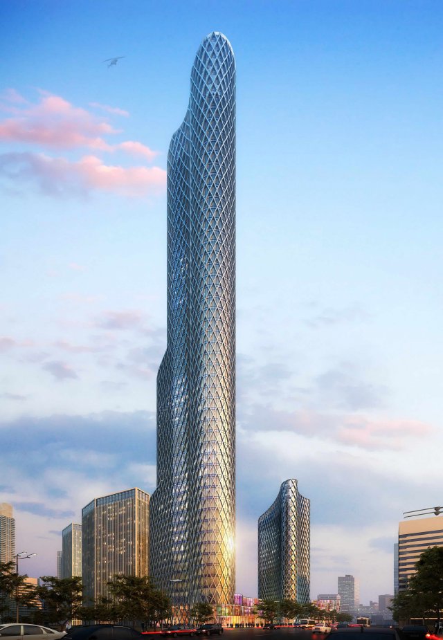 city big cityscape high001 Modelo 3D .c4d .max .obj .3ds .fbx .stl .blend 