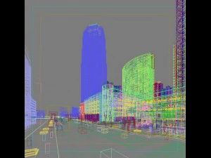 city big cityscape high002 3D Model