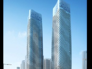 skyscraper city scene 004 3Dモデル