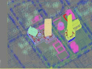 city scene 005 3D Model