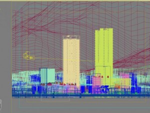city scene 005 Model 3D