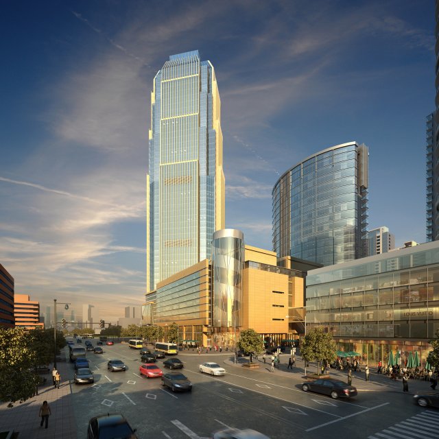 city big cityscape high008 3D-Modell .c4d .max .obj .3ds .fbx .stl .blend 