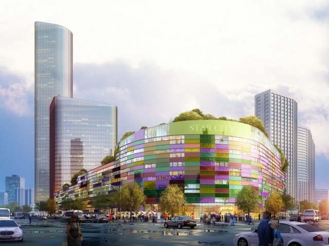 city big cityscape high010 3D मॉडल .c4d .max .obj .3ds .fbx .stl .blend 