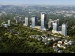 शहर बड़ा सिटीस्केप हाई012 3D मॉडल