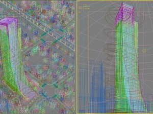 city big cityscape high013 3D Model
