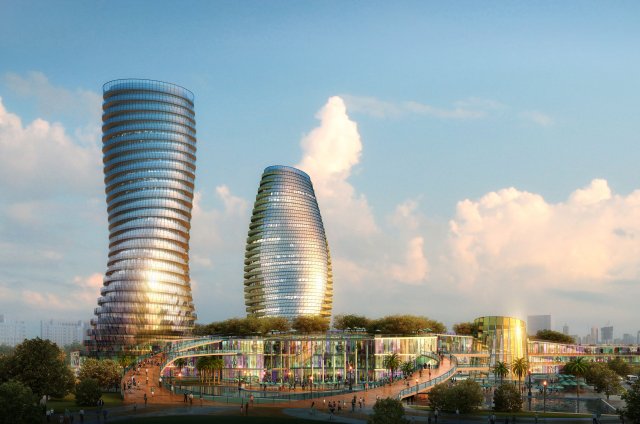 city big cityscape high014 3D-Modell .c4d .max .obj .3ds .fbx .stl .blend 