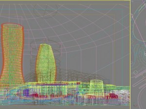 city big cityscape high014 3D-Modell