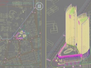 city big cityscape high015 Modello 3D
