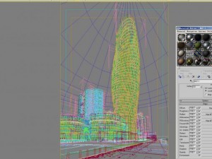 city big cityscape high016 3D Model