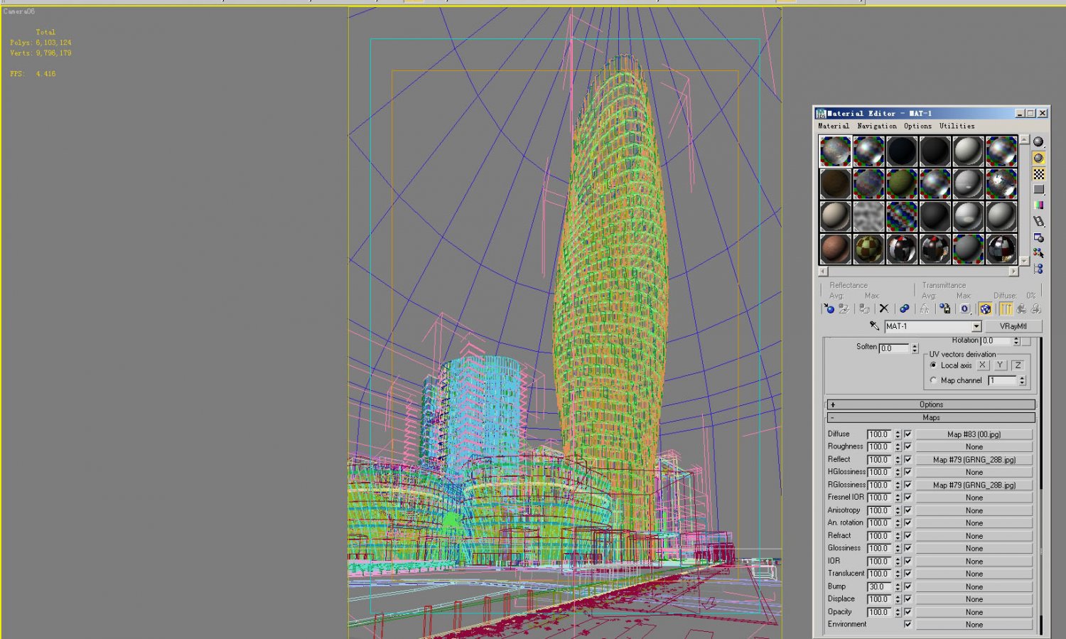 City Big Cityscape High016 3D Model in Cityscapes 3DExport