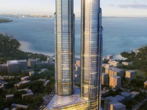 शहर बड़ा सिटीस्केप हाई017 3D मॉडल