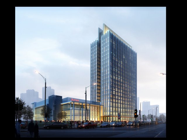 city big cityscape high018 3D Model .c4d .max .obj .3ds .fbx .stl .blend 