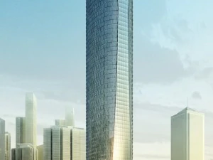 город большой городской пейзаж high022 3D Модель