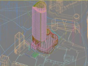 city big cityscape high022 3D Model